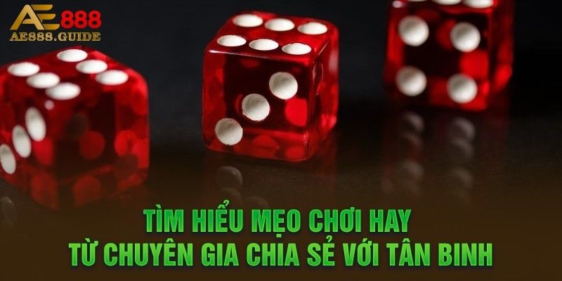 Tìm hiểu mẹo chơi hay từ chuyên gia chia sẻ với tân binh