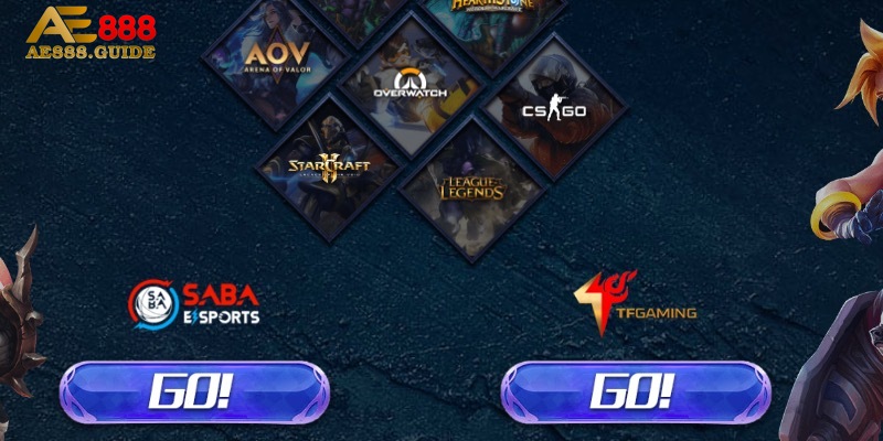 Tham gia E-sport tại nhà cái AE888 anh em thoải mãi tận hưởng không khí mới